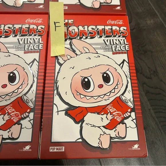 Pop Mart Labubu Coca-Cola The Monsters Vinyl Face Blind Box not opened Brand New - Picture 11 of 16